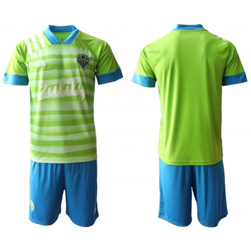 Seattle Sounders Dres Dječji Domaći 2020/21 Kratkih Rukava Seattle Sounders Dres Dječji Domaći 2020/21 Kratkih Rukava